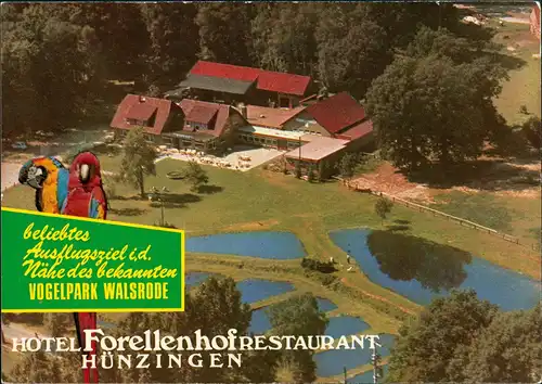 Hünzingen-Walsrode Restaurant-Pension FORELLENHOF Inh. Fuhrhop 1973