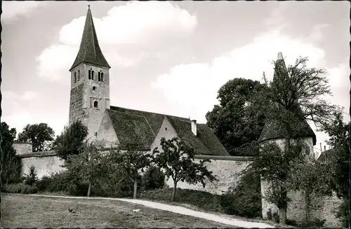 Ansichtskarte Greding Kirche St. Martin aus dem 11. Jahrhundert 1962