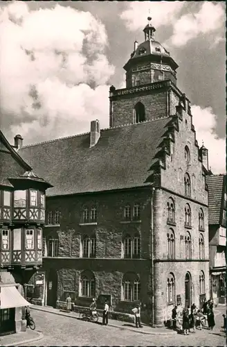 Ansichtskarte Alfeld (Leine) Straßenpartie am Weinhaus 1965