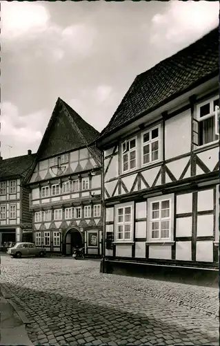 Ansichtskarte Osterode (Harz) Ratswage, Straße - Geschäfte 1959