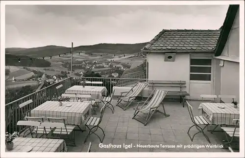 Schnaittach Gasthaus ,,Igel" (Igelwirt) - Schloßberg Osternohe 1962