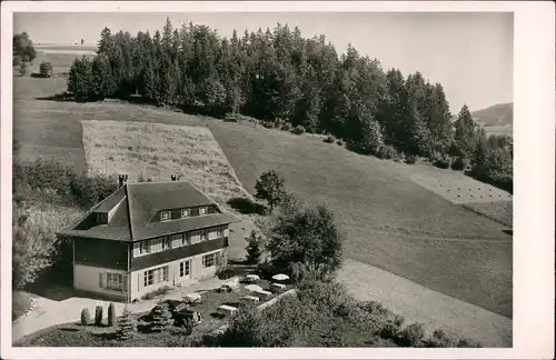 Ansichtskarte Todtmoos Hotel Weidberghaus 1963