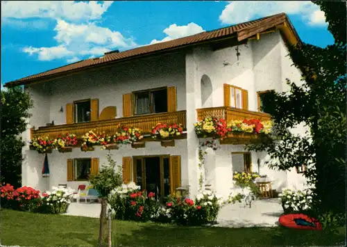 Ansichtskarte Bad Feilnbach Haus Schütze OT Wiechs Wilh.-Leibl-Strasse 1974