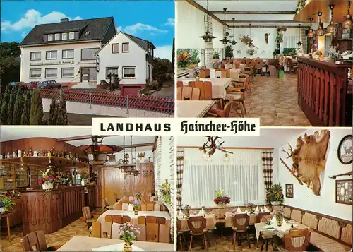 Netphen Reklame Werbekarte Landhaus Haincher-Höhe, OT Hainchen 1970