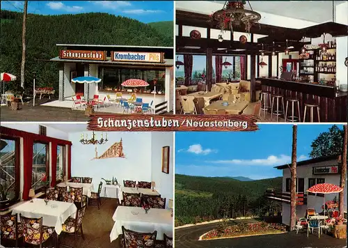 Neuastenberg-Winterberg Restaurant Café SCHANZENSTUBEN Inh. Ulrich Rabener 1975