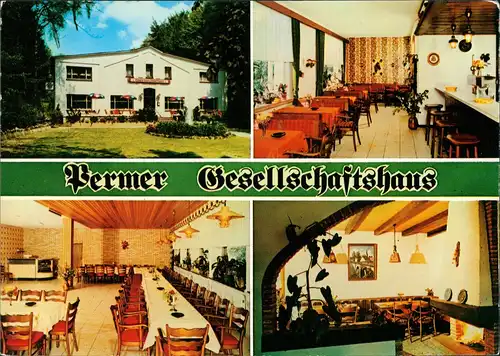 Laggenbeck-Ibbenbüren Mehrbild-AK Permer Gesellschaftshaus   1978