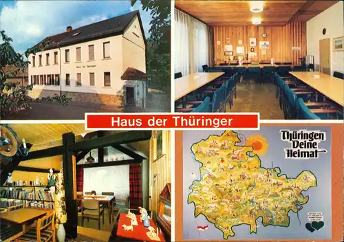 Marienborn-Mainz HAUS DER THÜRINGER Bundeslandsmannschaft - Sozialwerk  1980