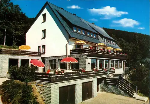 Willingen (Upland) Hotel Pension Café Wald-Eck Hoppecketalstrasse 1970