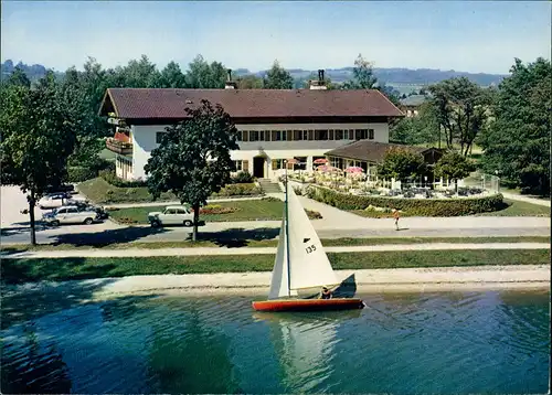 Ansichtskarte Prien Hotel Reinhart Golf-Hotel PRIEN-STOCK 1970