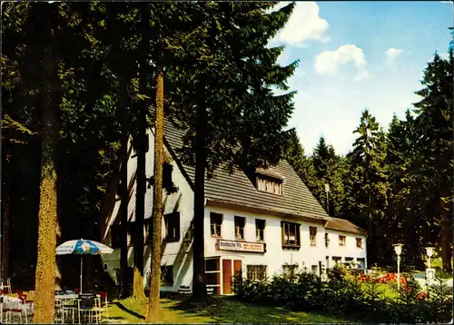 Freudenberg (Siegerland) Hotel Restaurant HAUS TANNENBERG Bes. Voigt 1972