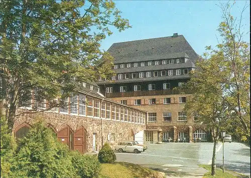 Ansichtskarte Altenberg (Erzgebirge) Sanatorium "Raupennest" 1989