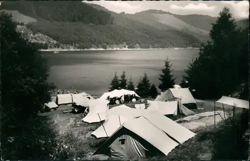 Ansichtskarte Bad Lauterberg im Harz Campingplatz - Zelte 1959