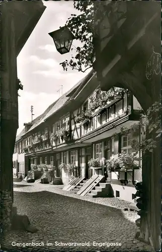 Ansichtskarte Gengenbach (Schwarzwald) Engelgasse 1966