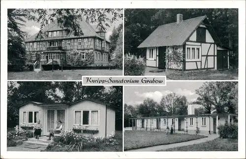 Ansichtskarte Grabow-Lüchow (Wendland) 4 Bild: Sandschloß Obergut 1967