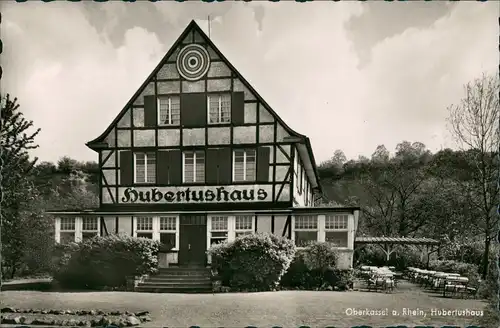 Ansichtskarte Oberkassel-Bonn Hubertushaus 1962