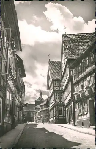 Ansichtskarte Osterode (Harz) Rollberg - Geschäfte 1963