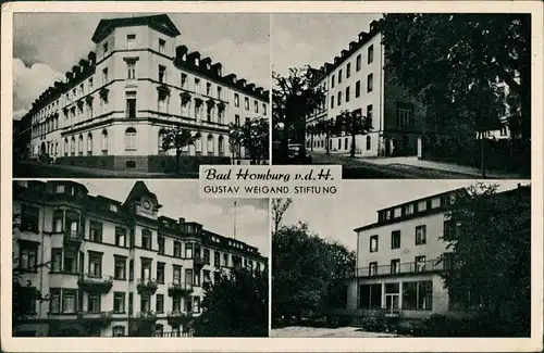 Ansichtskarte Bad Homburg vor der Höhe 4 Bild: Gustav Weigand Stiftung 1974