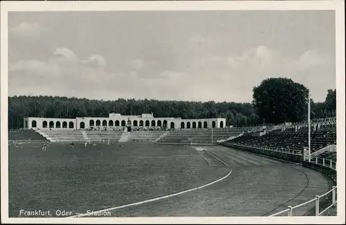 Słubice Frankfurt(Oder): Dammvorstadt/Gartenstadt Ostmarkstadion 1937