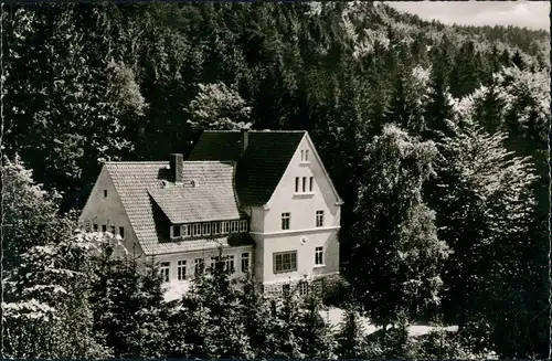 Ansichtskarte Oerlinghausen Naturfreundehaus Tönsberg 1963