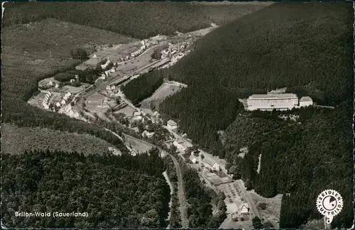 Ansichtskarte Brilon (Sauerland) Luftbild 1967
