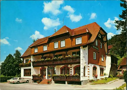 Ansichtskarte Klosterreichenbach-Baiersbronn Hotel Gasthof Anker 1984