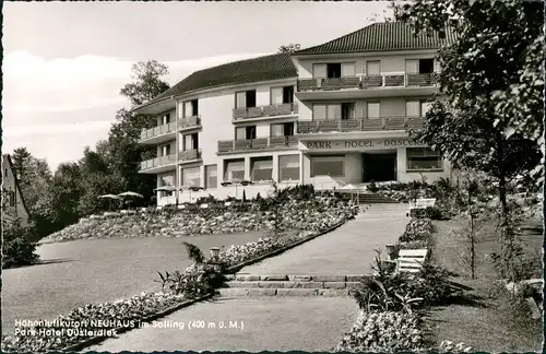 Ansichtskarte Neuhaus im Solling-Holzminden PARK-HOTEL DUSTERDIEK 1963