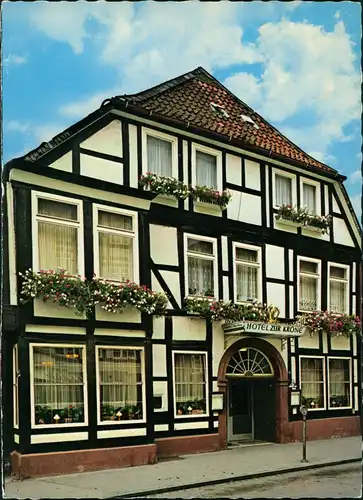 Ansichtskarte Hameln Hotel Zur Krone Osterstraße 30 1979