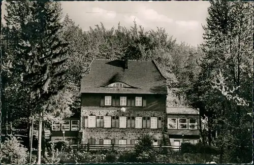 Ansichtskarte Bad Harzburg Bündheim Braunschweiger Naturfreundehaus 1960