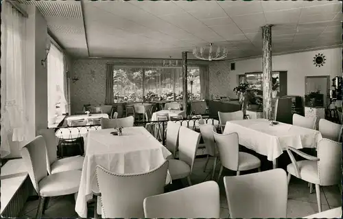 Ansichtskarte Weidenthal Hotel-Pension-Waldcafé Berghof - Innen 1961