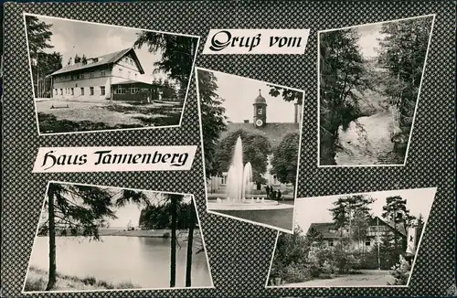 Ansichtskarte Rehau Gruss vom Tannehaus MB 1965