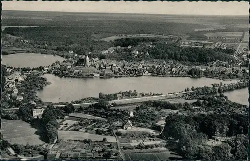 Ansichtskarte Mölln (Schleswig-Holstein) Luftbild 1959