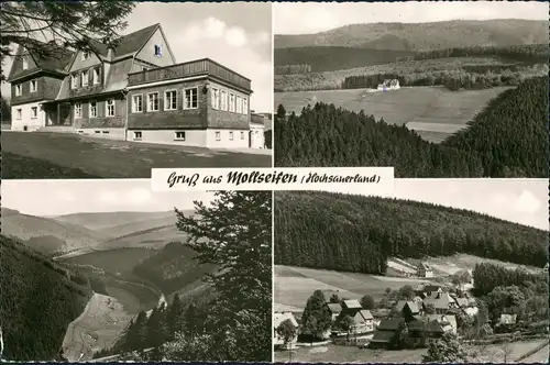 Ansichtskarte Mollseifen-Winterberg MB: Schullandheim der Stadt Dortmund 1967