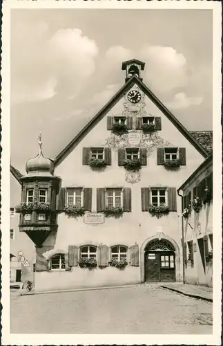 Ansichtskarte Gräfenberg Straßenpartie am Rathaus 1959