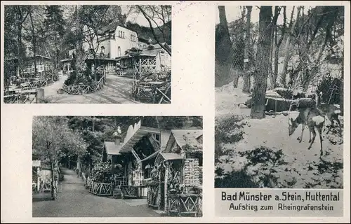 Bad Münster am Stein-Ebernburg 3 Bild Huttental Villen Gehege 1926