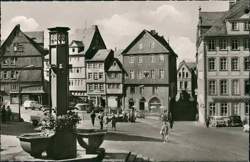 Ansichtskarte Wetzlar mit ehem. Reichskammergericht Geschäfte 1962