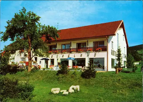 Lackenhäuser-Neureichenau HOTEL CAFÉ BERGLAND I Bayerischer Wald 1970