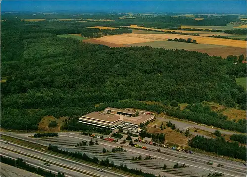 Dötlingen Luftbild Bundesautobahnraststätte WILDESHAUSEN (FR Osnabrück) 1986