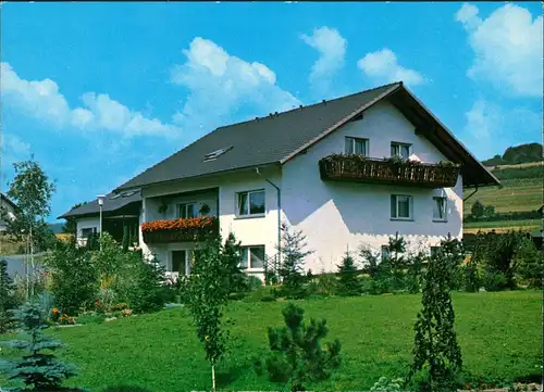 Züschen-Winterberg Pension Beate Gamm Am Roten Kreuz 6 Pension & Unterkunft 1983