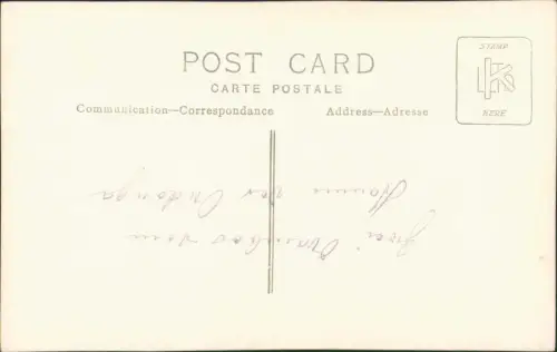 Postcard Namibia Ovambo's Stamme Ondouga Typen nackt DSWA Kolonie nude 1922