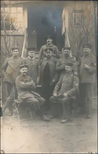 Sagan Żagań Batl.- Posen vor Schützenhaus 1915 Privatfoto