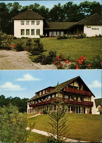 Bad Bevensen Pensionshaus Haus Wolfgang 2 Echtfoto-Ansichten 1976