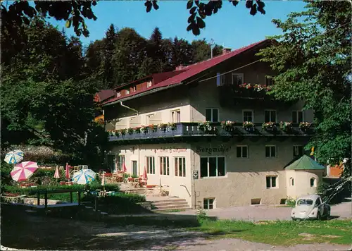 Birkenstein-Fischbachau Alpengasthof Bergmühle Café Pension Bes.  1974