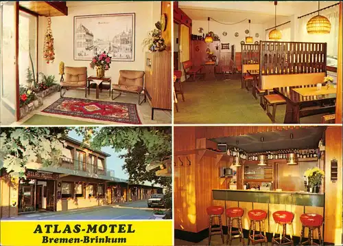 Brinkum-Stuhr Atlas-Motel Gottlieb-Daimler-Strasse in Stuhr 1 1975