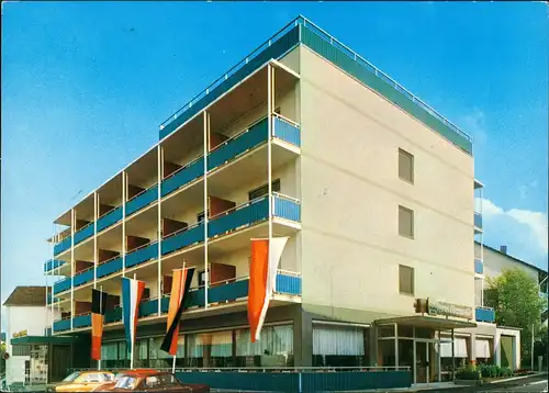 Ansichtskarte Beerfelden (Odenwald) HOTEL ODENWALD - Bes. Hermann Hoff 1974