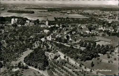 Ansichtskarte Stromberg (Westfalen)-Oelde Luftbild 1963