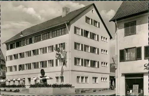 Ansichtskarte Freudenstadt HOTEL POST 1962