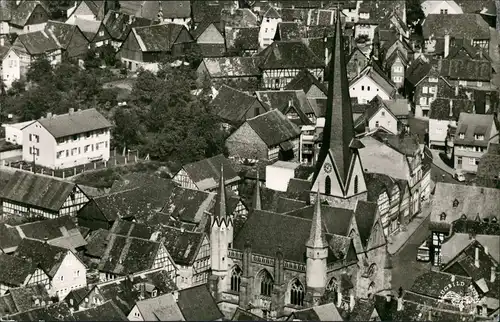 Ansichtskarte Schotten (Vogelsberg) Luftbild 1964