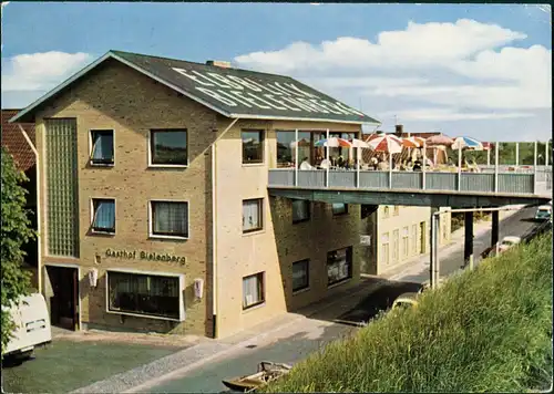 Kollmar Hotel Restaurant Zum Elbblick Bielenberg b. Kollmar 1965