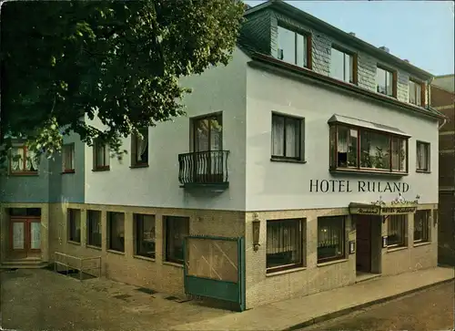 Ansichtskarte Altenahr Hotel Ruland Restaurant Besitzer: Carnott 1970