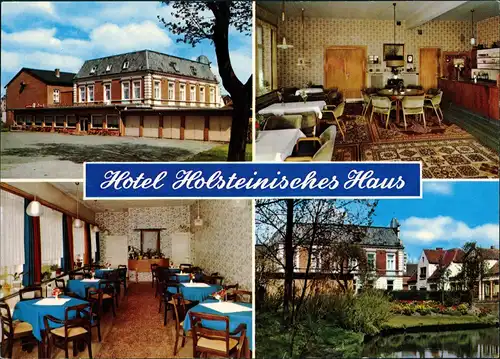 Friedrichstadt (Eider) Hotel Holsteinisches Haus Bes. G. Clausen Innen  1970